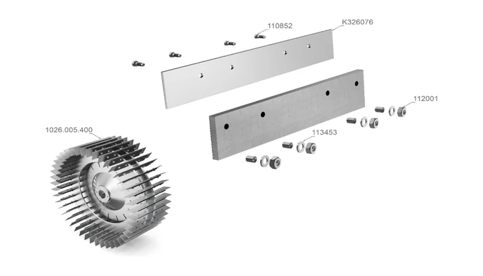 Rotor blades  protection plates